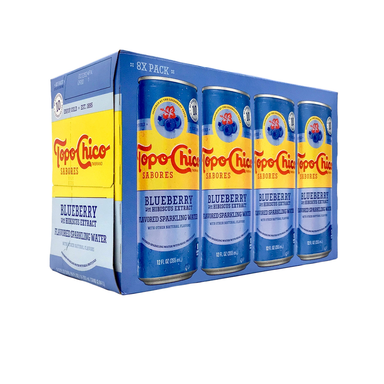 BUY TOPO CHICO BLUEBERRY WITH HIBISCUS SPARKLING WATER EACH