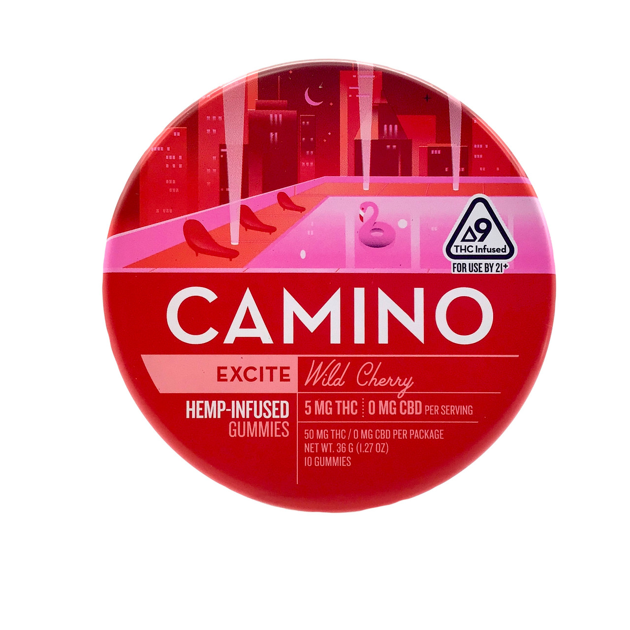 BUY THC CAMINO EXCITE WILD CHERRY GUMMIES EACH | Fridley Liquor
