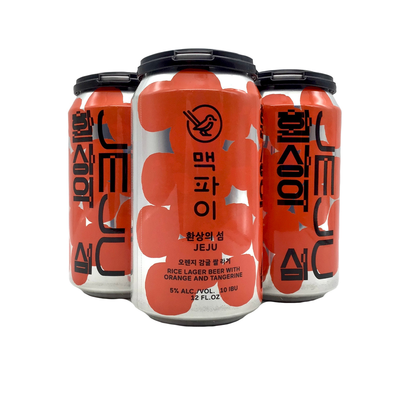 BUY MAGPIE JEJU RICE LAGER BEER WITH ORANGE AND TANGERINE EACH