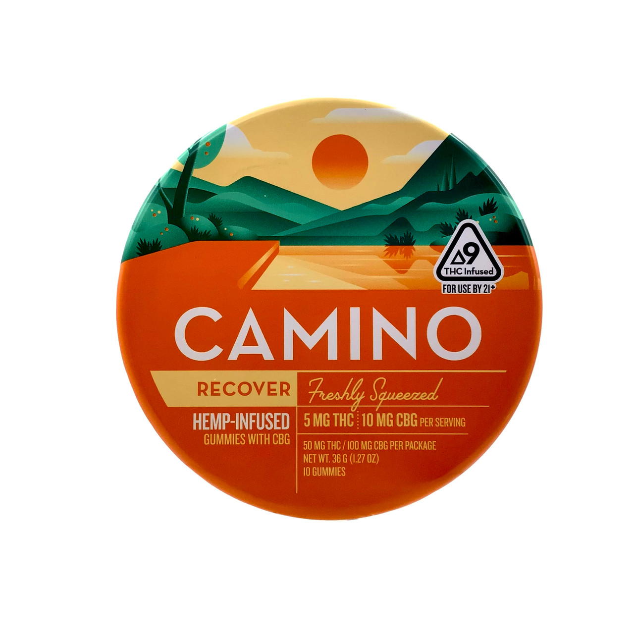 BUY THC CAMINO RECOVER FRESHLY SQUEEZED GUMMIES EACH | Fridley Liquor