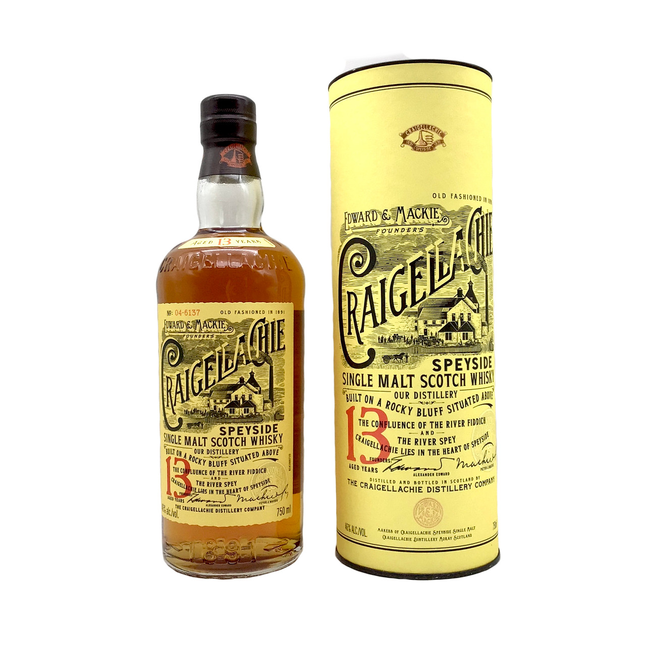 BUY CRAIGELLACHIE 13 YEAR SINGLE MALT SCOTCH WHISKY EACH | Fridley