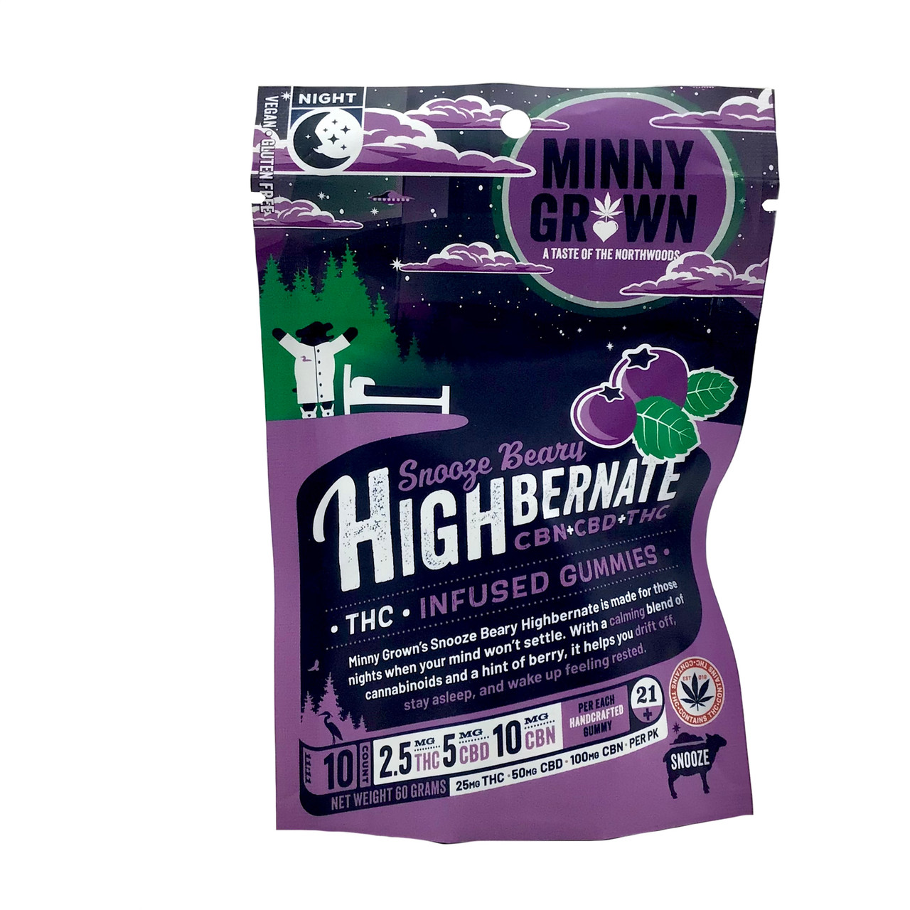 BUY THC MINNY GROWN HIGHBERNATE SNOOZE BEARY EACH | Fridley Liquor
