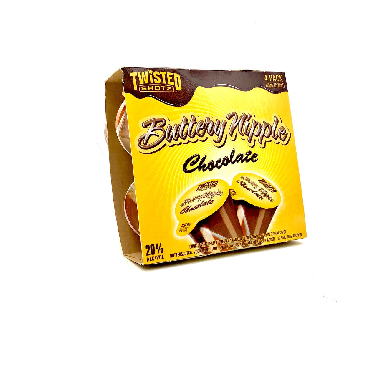 BUY TWISTED SHOTZ CHOCOLATE NIPPLE EACH | Fridley Liquor
