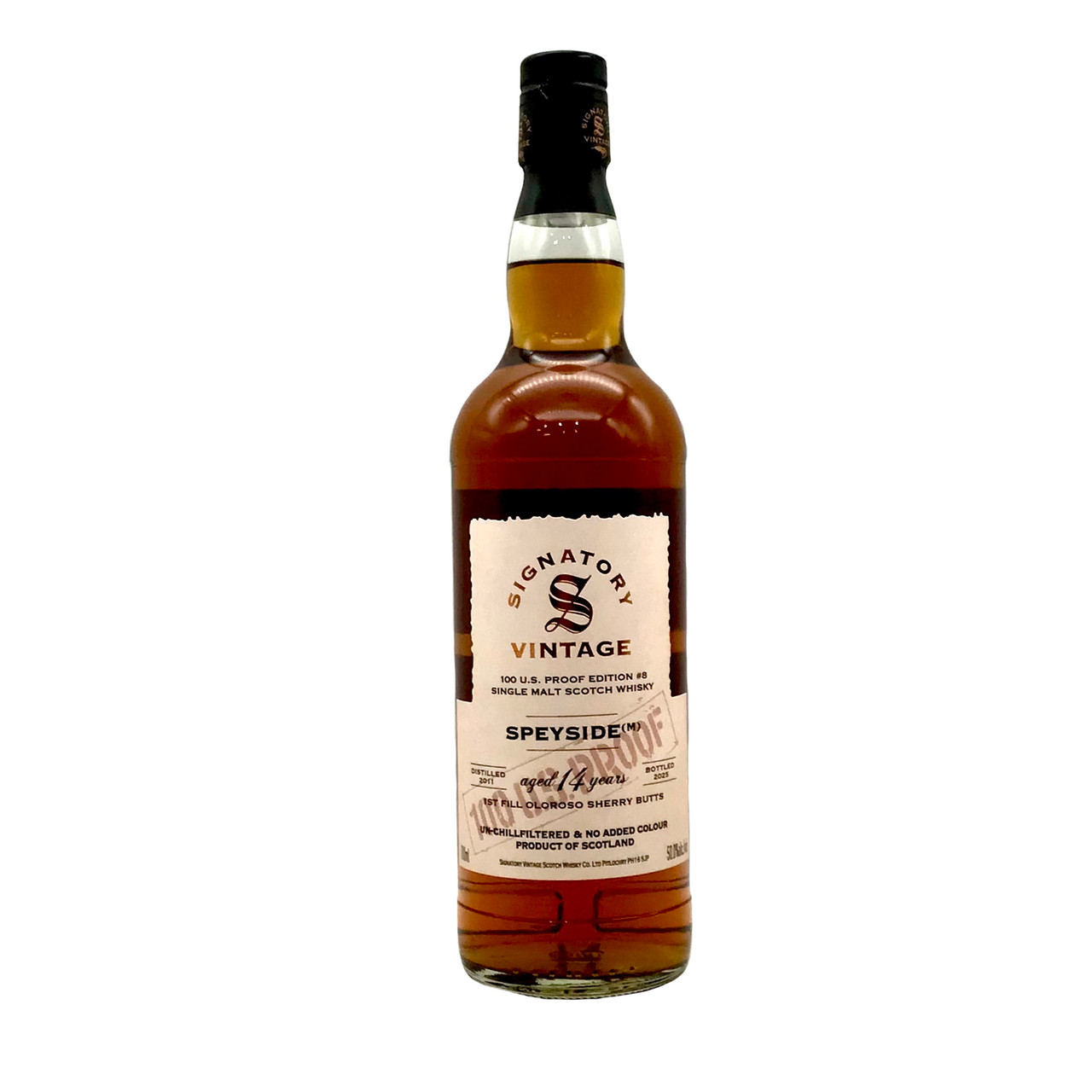 BUY SIGNATORY SPEYSIDE 14 YEAR SINGLE MALT SCOTCH EACH | Fridley