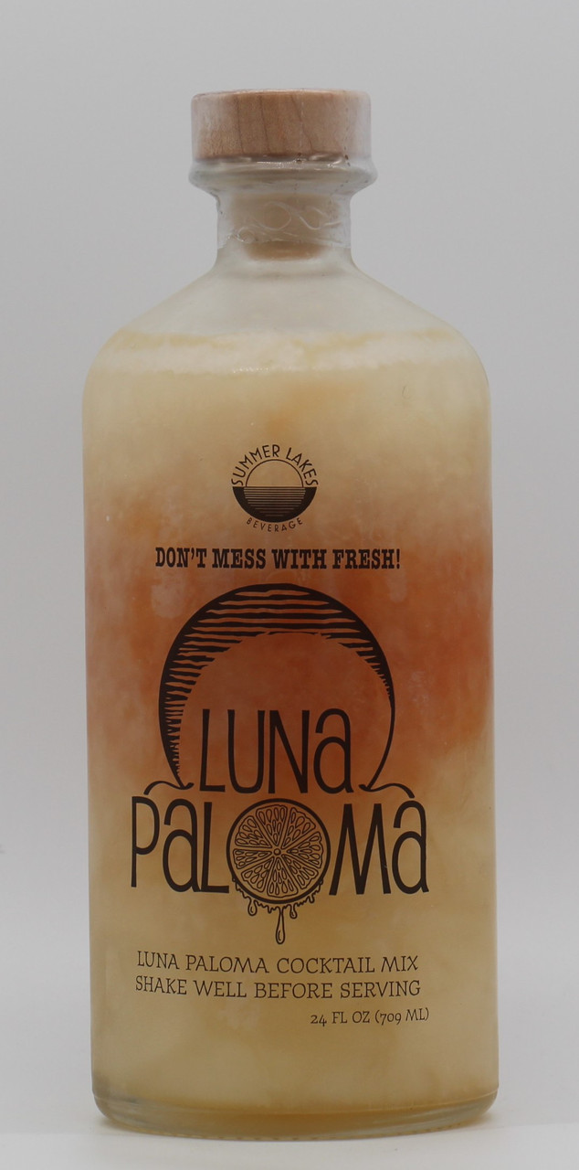 LUNA PALOMA Logo Cocktail Glass