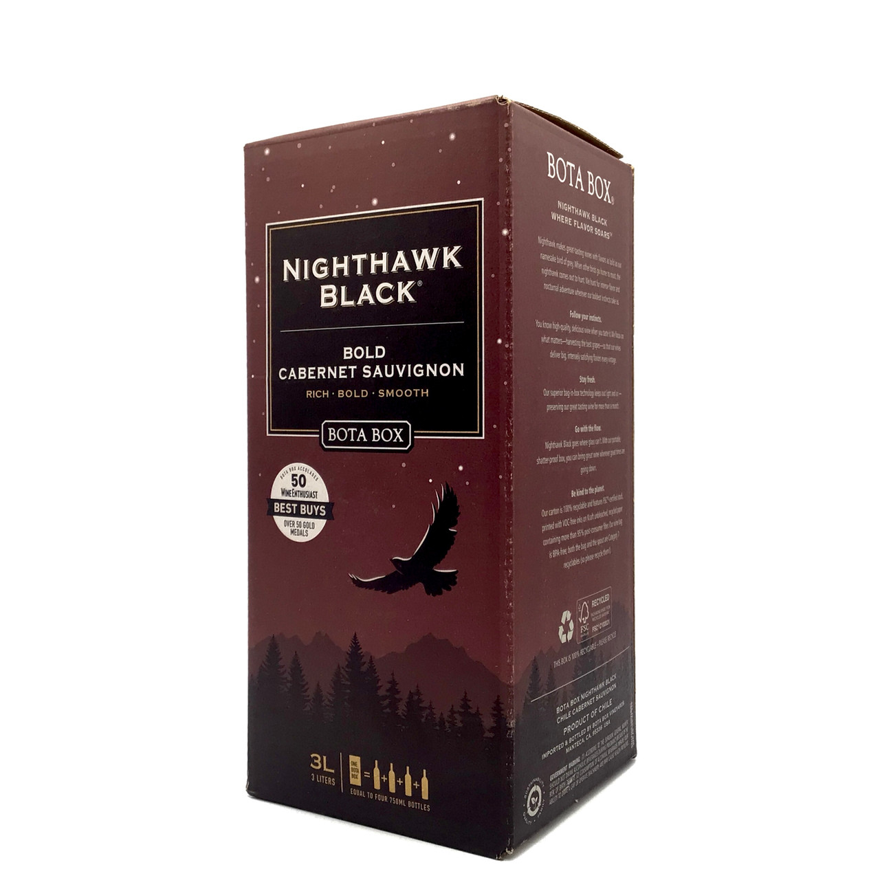 BUY BOTA BOX NIGHT HAWK SAUVIGNON EACH Fridley Liquor