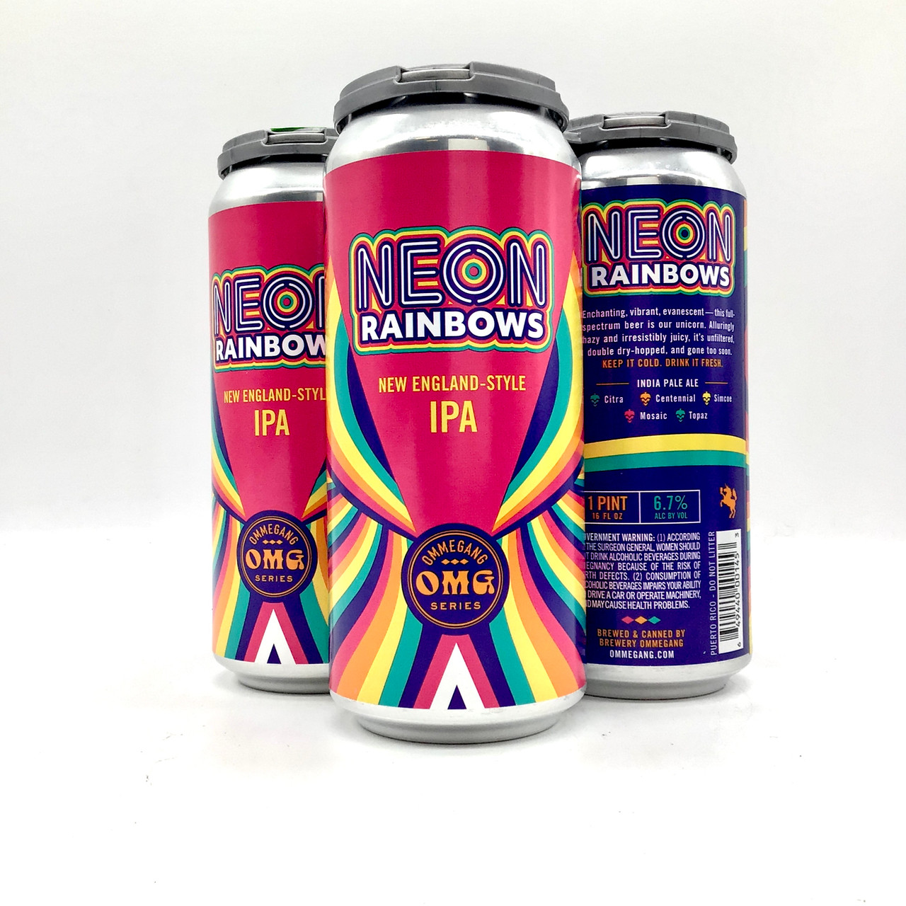 BUY OMMEGANG NEON RAINBOW IPA EACH | Fridley Liquor