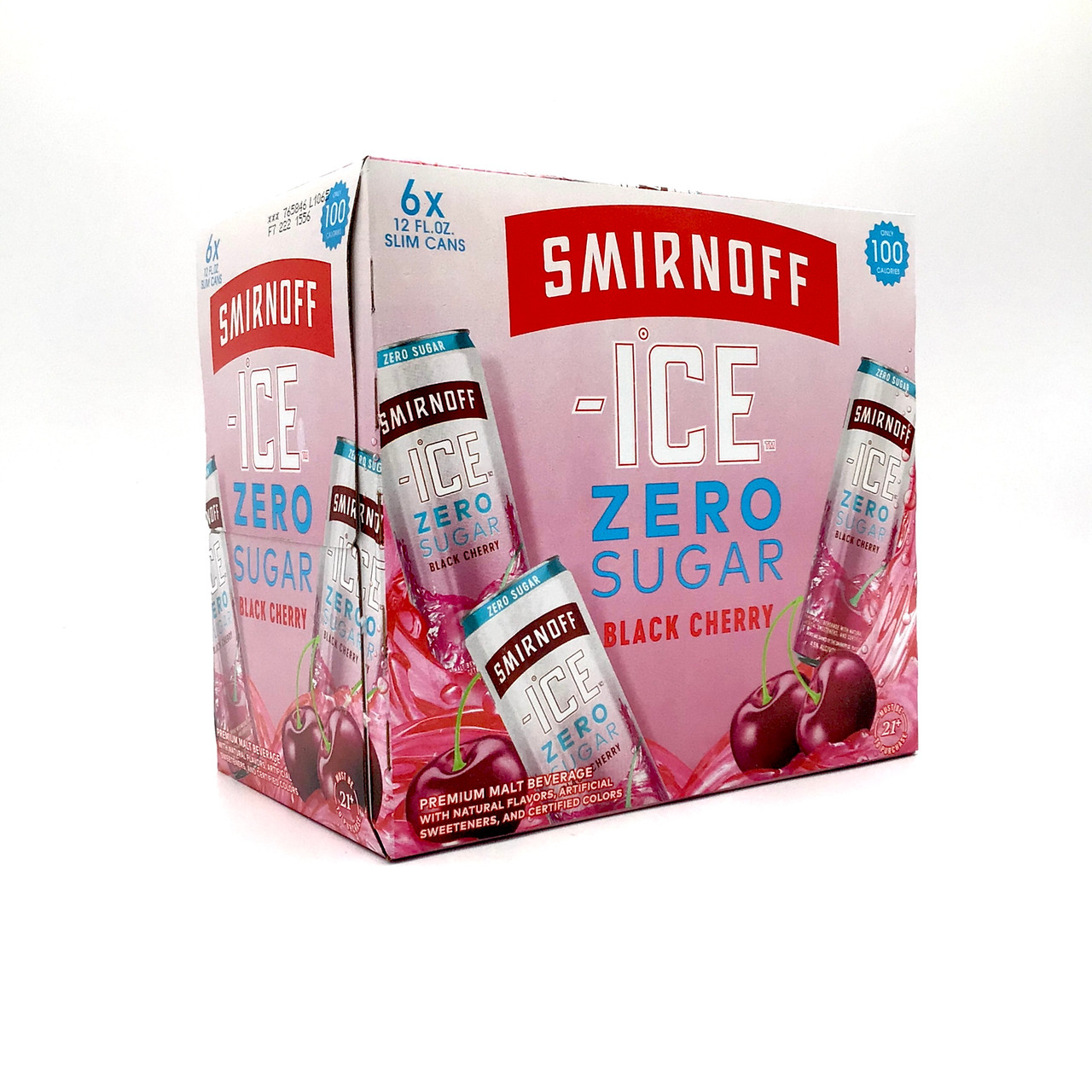 BUY SMIRNOFF ICE ZERO SUGAR BLACK CHERRY HARD SELTZER EACH