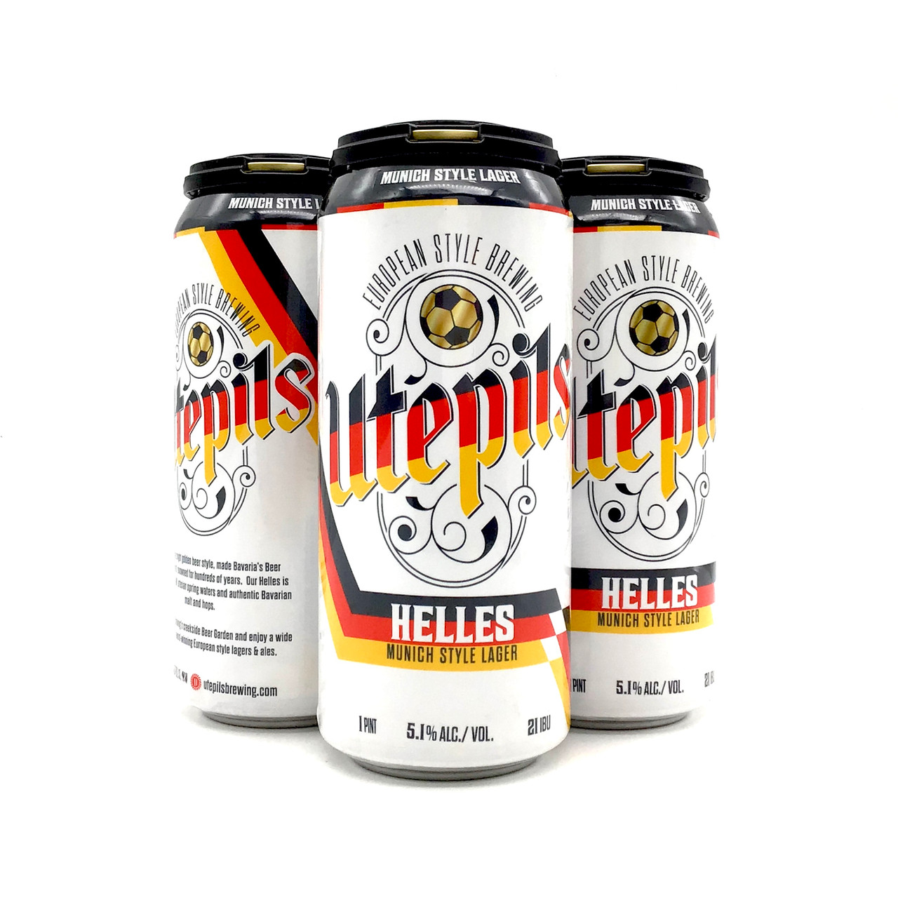 BUY UTEPILS MUNICH STYLE HELLES LAGER EACH | Fridley Liquor