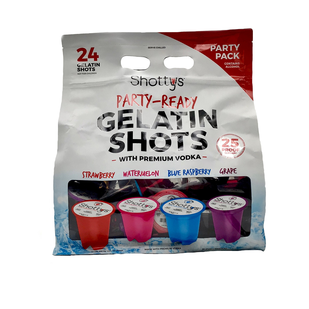 BUY SHOTTY'S GELATIN SHOTS 24 COUNT COOLER PACK EACH | Fridley Liquor