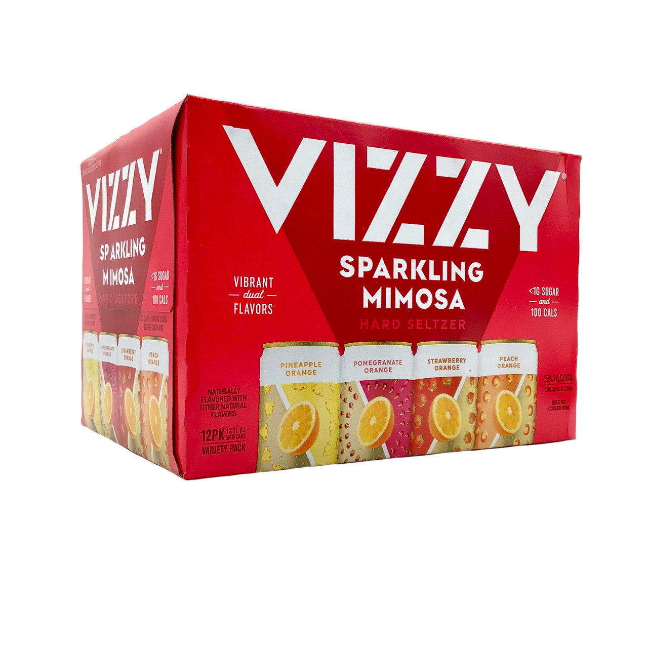 BUY VIZZY MIMOSA VARIETY POMEGRANATE PINEAPPLE STRAWBERRY PEACH