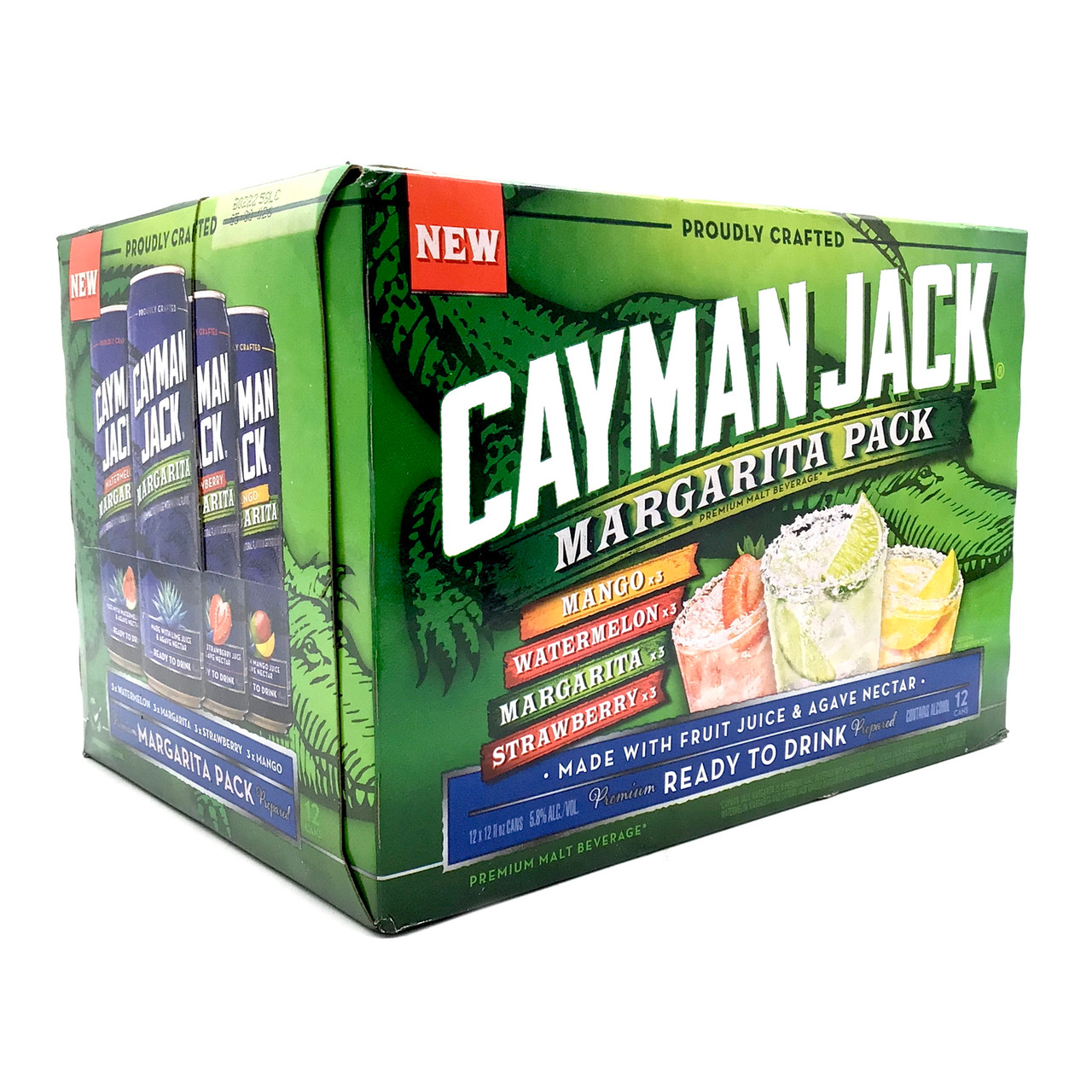 BUY CAYMAN JACK MARGARITA VARIETY MANGO WATERMELON MARGARITA