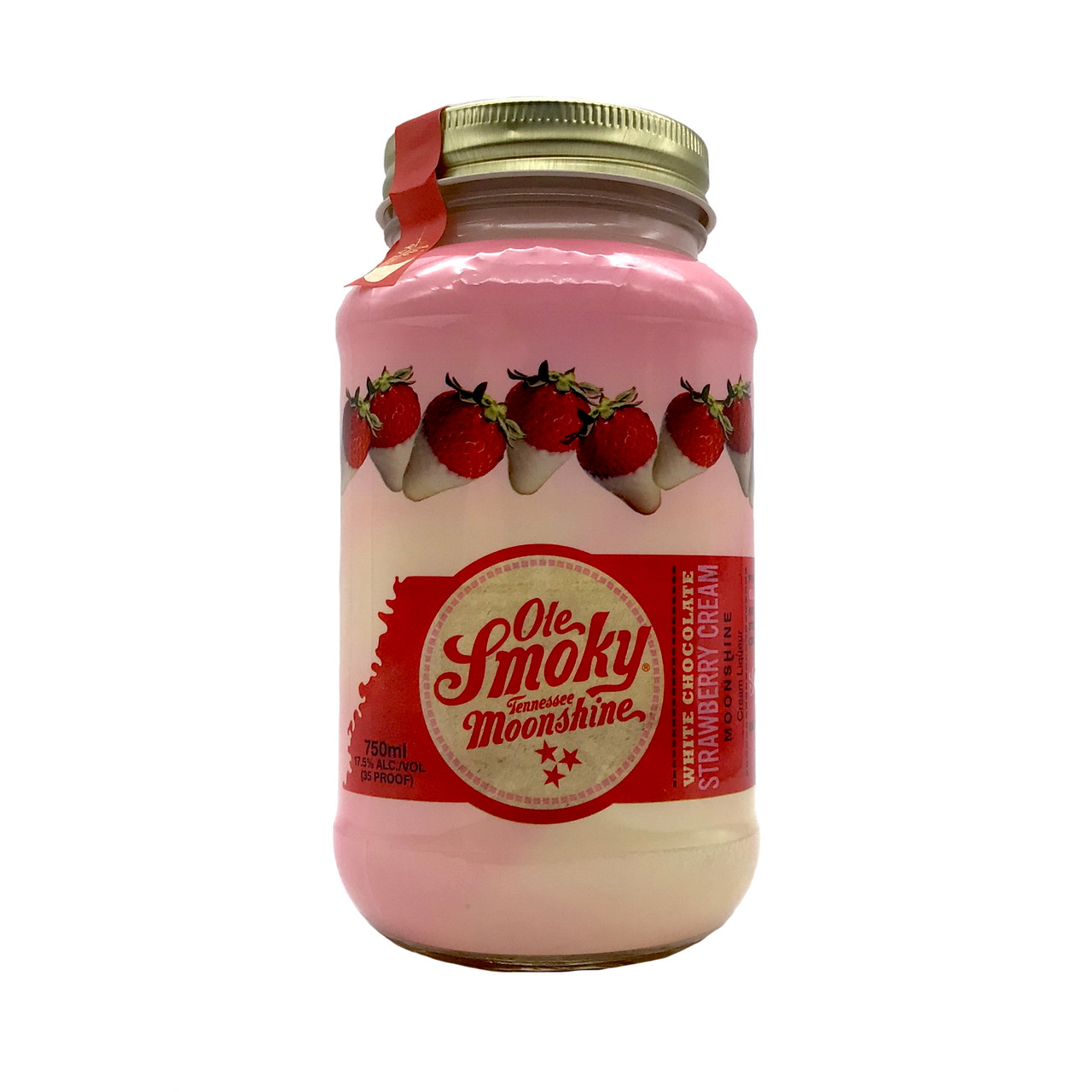 BUY OLE SMOKY MOONSHINE WHITE CHOCOLATE STRAWBERRY CREAM LIQUEUR EACH