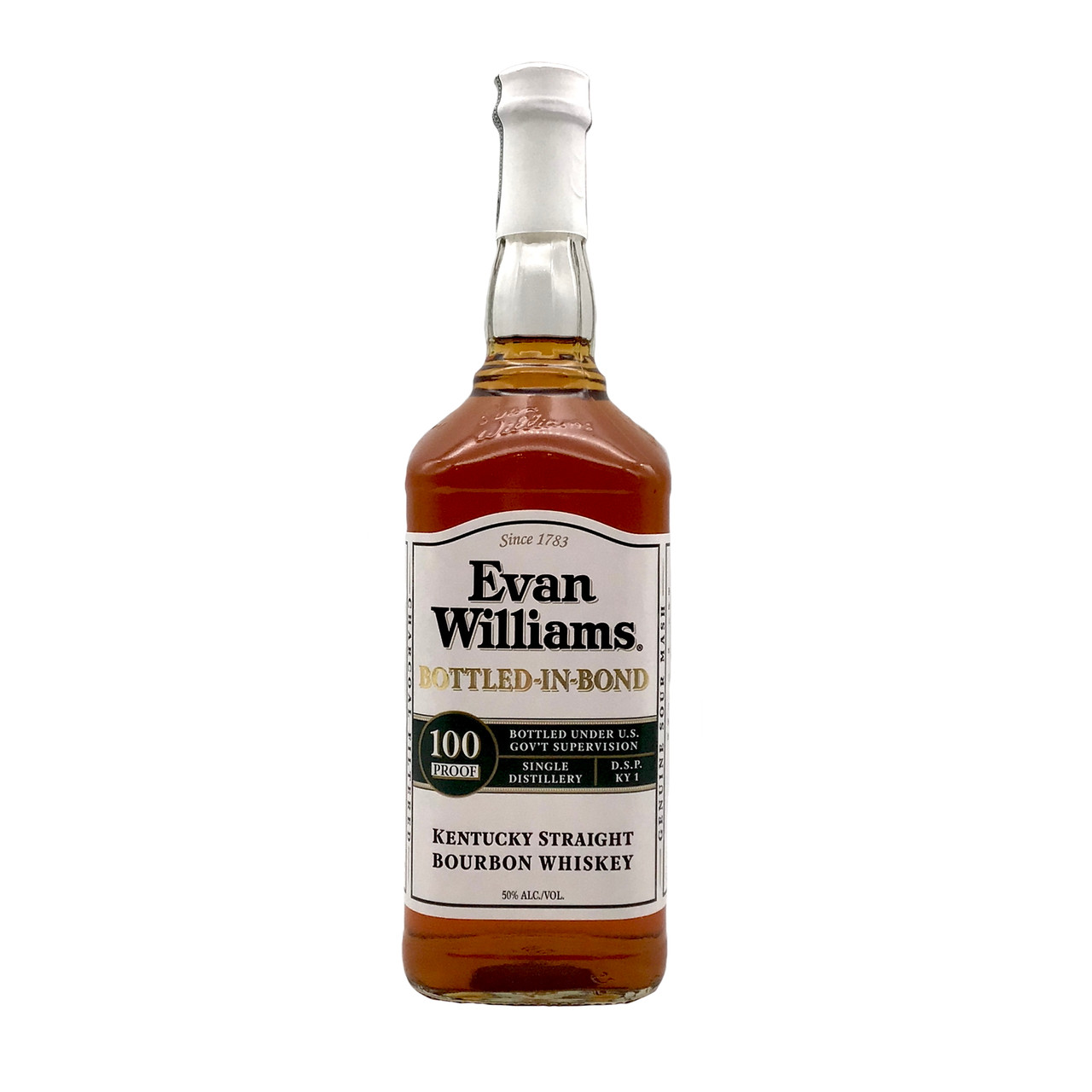 BUY EVAN WILLIAMS BOTTLED IN BOND EACH Fridley Liquor