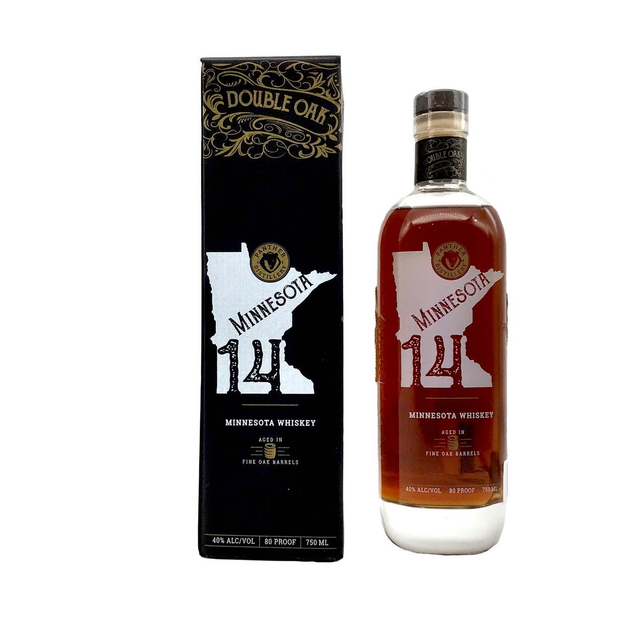 BUY PANTHER DISTILLERY MINNESOTA 14 DOUBLE OAK EACH | Fridley Liquor