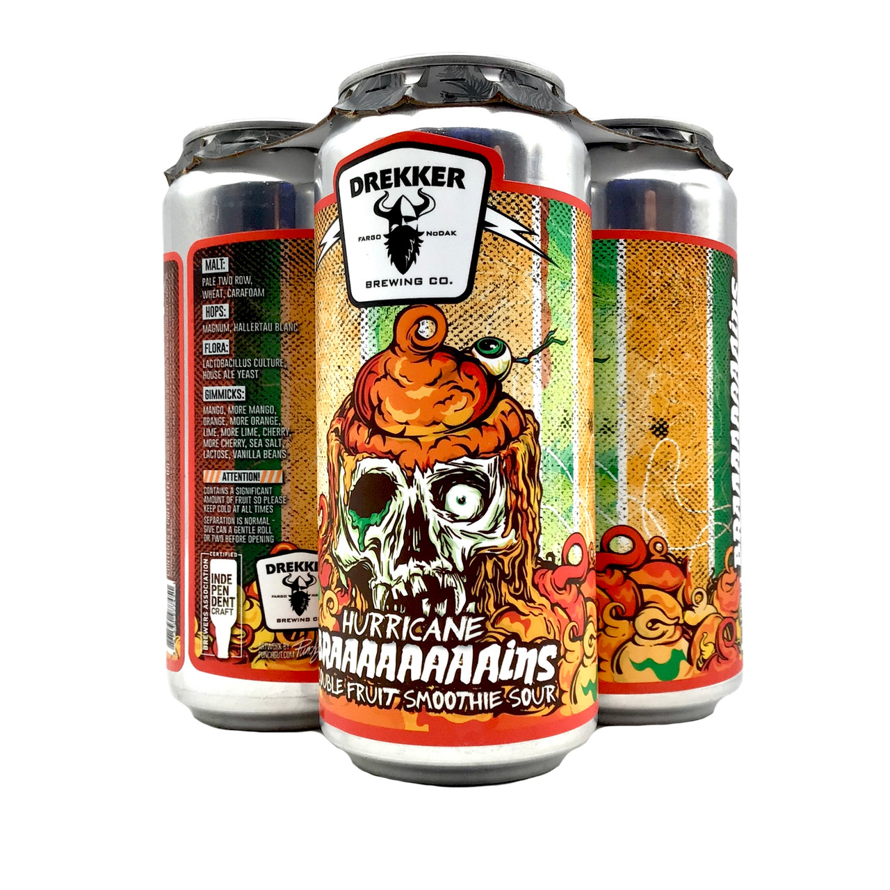 BUY DREKKER BRAAAAAINS DOUBLE FRUIT SMOOTHIE SOUR EACH | Fridley