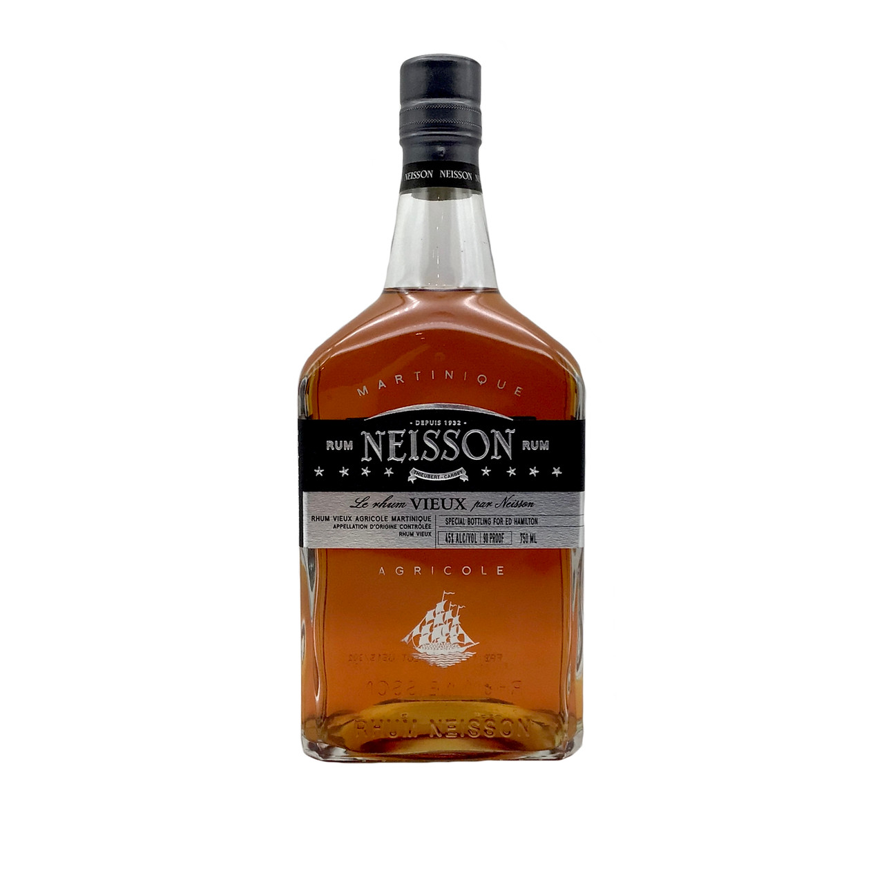 Neisson Rum Range BUY NEISSON VIEUX RUM BOTTLED FOR ED HAMILTON EACH | Fridley Liquor