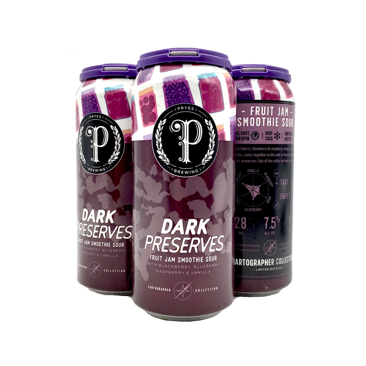 BUY PRYES CARTOGRAPHER DARK PRESERVES EACH | Fridley Liquor