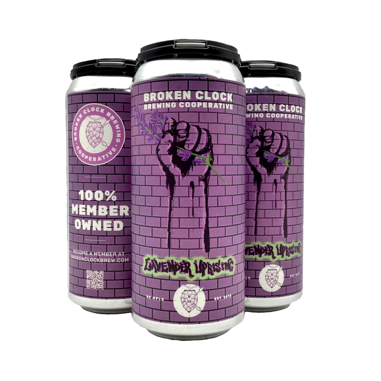 BUY BROKEN CLOCK LAVENDER UPRISING LAVENDER IPA EACH | Fridley Liquor