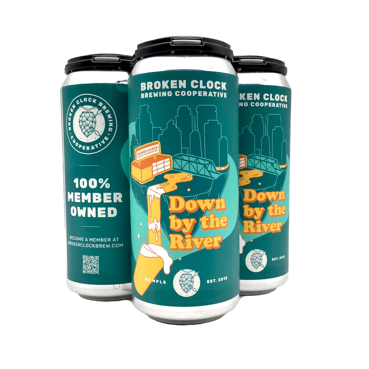 BUY BROKEN CLOCK DOWN BY THE RIVER LAGER EACH | Fridley Liquor