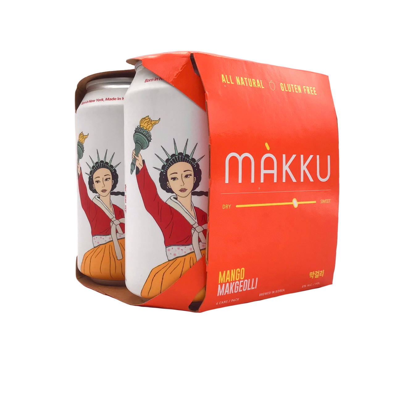 BUY MAKKU MANGO KOREAN RICE BEER EACH | Fridley Liquor