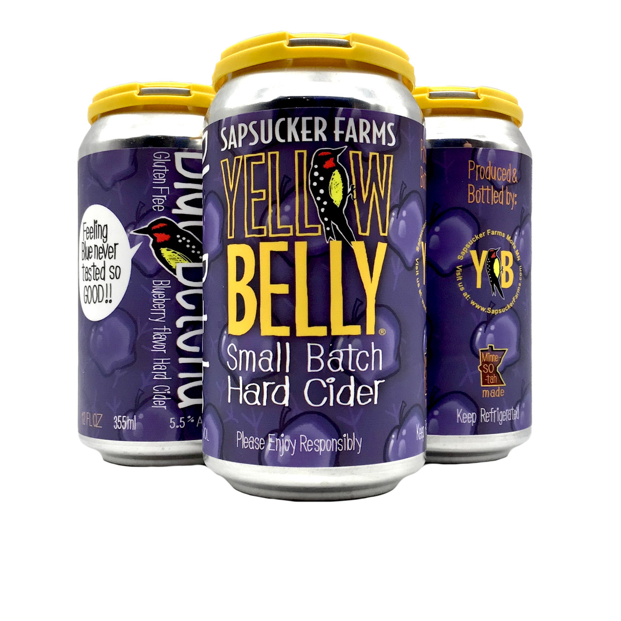 BUY YELLOW BELLY BLUE BETCHA HARD CIDER EACH | Fridley Liquor