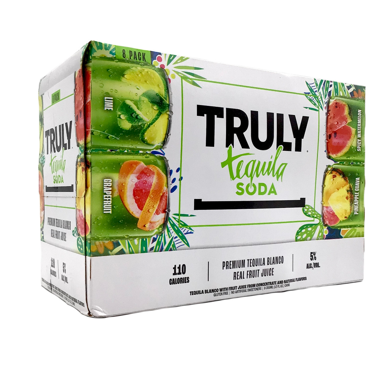 BUY TRULY TEQUILA SODA VARIETY 8PAK | Fridley Liquor