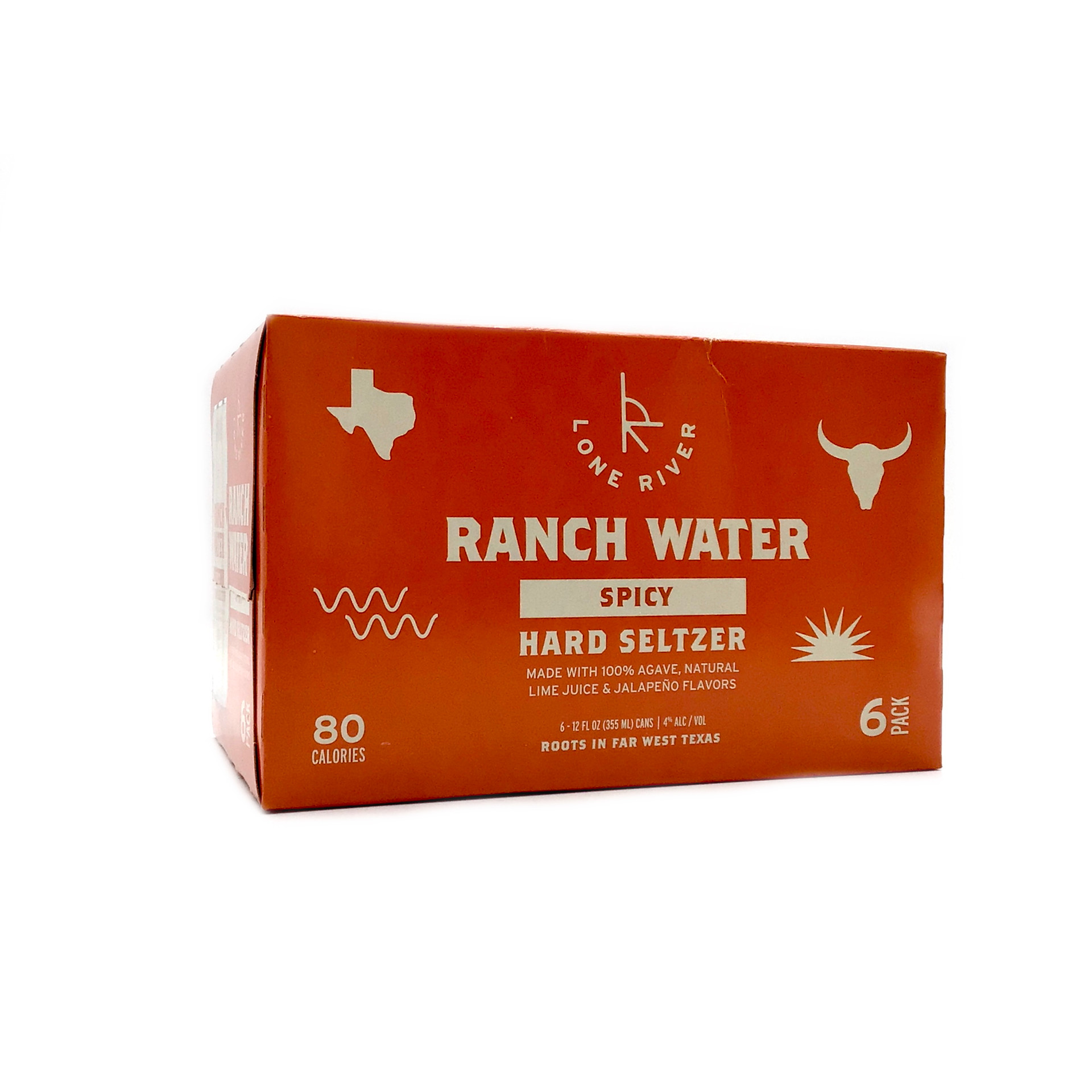 BUY LONE RIVER RANCH WATER HARD SELTZER SPICY WITH LIME JUICE AND