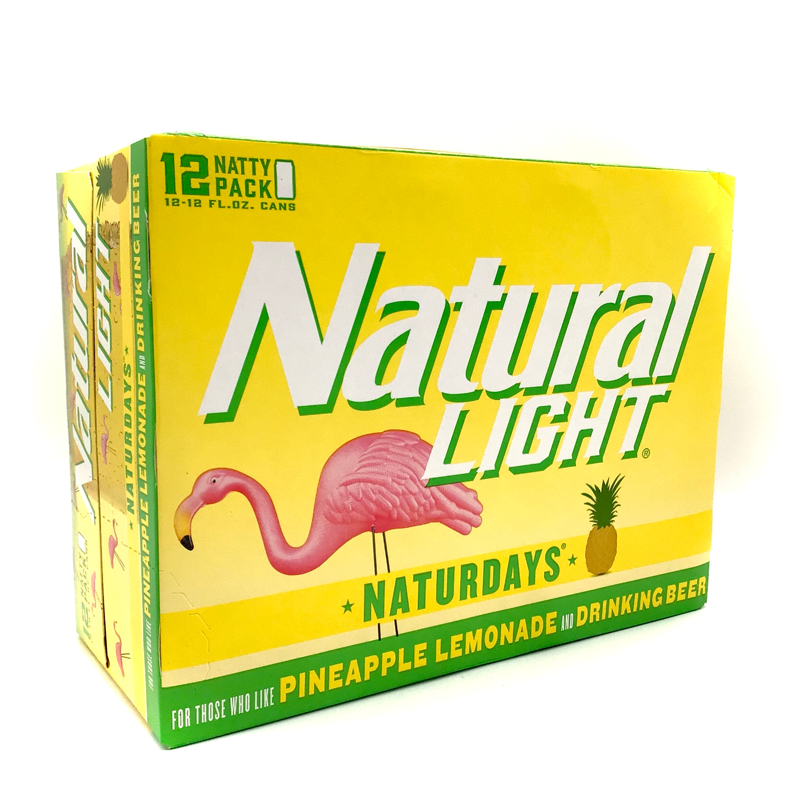 BUY NATURAL LIGHT NATURDAYS PINEAPPLE LEMONADE EACH Fridley Liquor