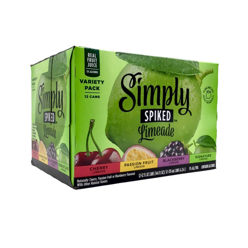 SIMPLY SPIKED LIMEADE VARIETY 12pk 12oz. Cans