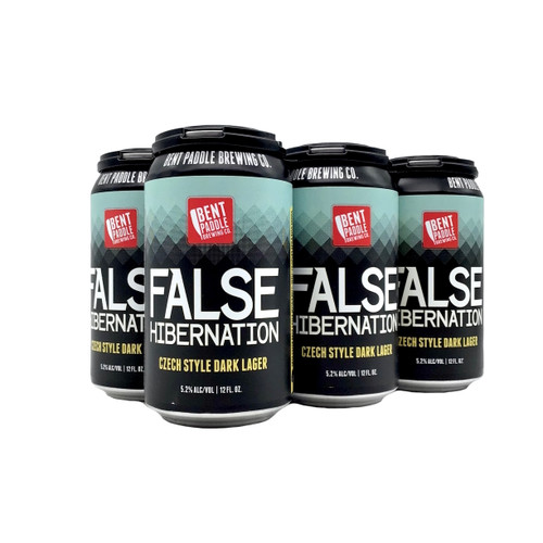 BENT PADDLE FALSE HIBERNATION CZECH STYLE DARK LAGER 6pk 12oz. Cans