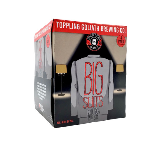TOPPLING GOLIATH BREWING BIG SUITS TRIPLE INDIA PALE ALE 6pk 12oz. Cans