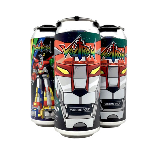 4 HANDS VOLTRON HAZY IPA SURLY COLLABORATION 4pk 16oz. Cans