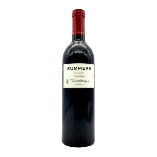 SUMMERS CALISTOGA NAPA VALLEY CABERNET SAUVIGNON 750ml