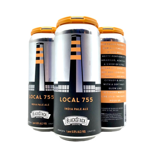 BLACK STACK LOCAL 755 IPA C0416 4pk 16oz. Cans