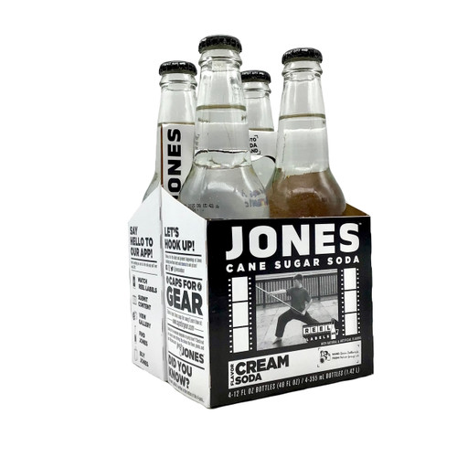 JONES CREAM SODA 4pk 12oz. Bottles