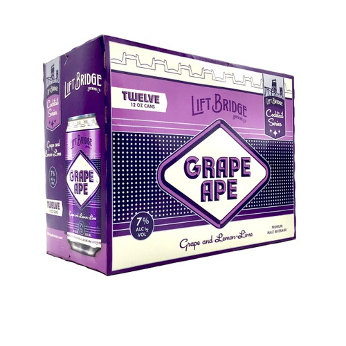 LIFT BRIDGE GRAPE APE COCKTAIL SERIES 12pk 12oz. Cans