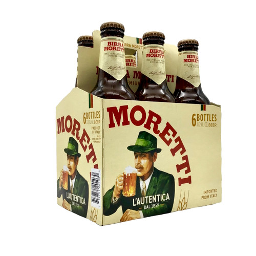 MORETTI 6pk 12oz. Bottles