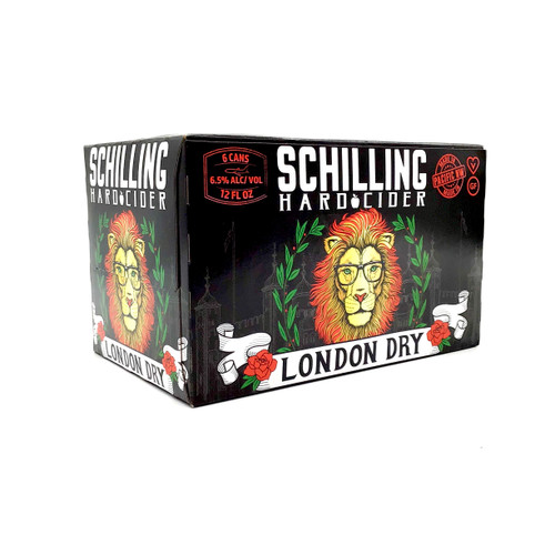 SCHILLING DRY-ABOLICAL CLASSIC DRY HARD CIDER 6pk 12oz. Cans