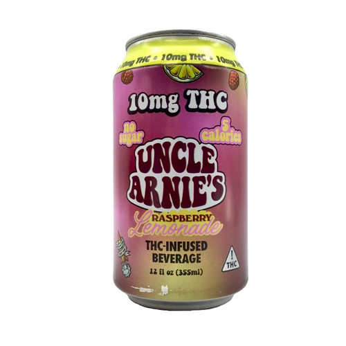 THC UNCLE ARNIE'S RASPBERRY LEMONADE 10 MG THC