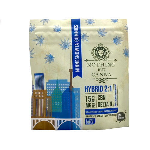 THC NOTHING BUT CANNA MINNESNOWTA GUMMIES 5 MG THC 10 MG CBN