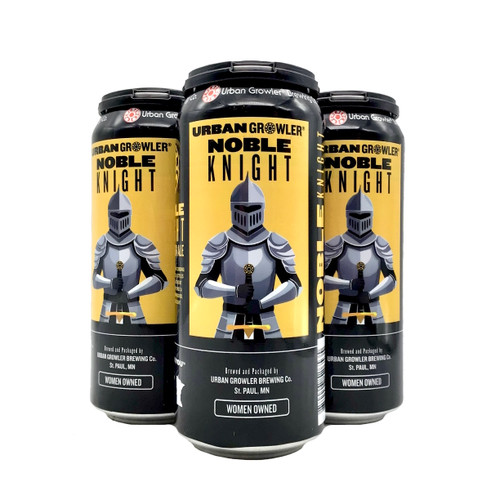 URBAN GROWLER NOBLE KNIGHT OLD ENGLISH ALE 4pk 16oz. Cans