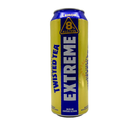 TWISTED TEA EXTREME LEMON 8% 24oz. Can