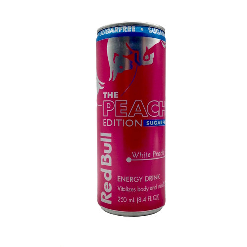 RED BULL SUMMER EDITION SUGARFREE WHITE PEACH 250ml