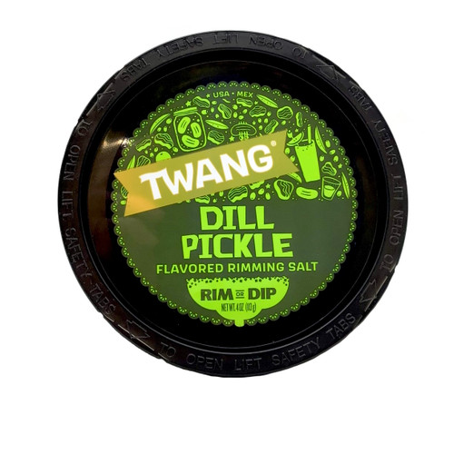TWANG DILL PICKLE RIMMING SALT 4 OUNCE