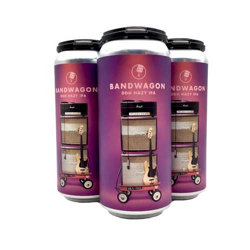 INSIGHT BREWING BANDWAGON DOUBLE DRY HOPPED HAZY IPA STRATA, AMARILLO, MOSAIC 4pk 16oz. Cans