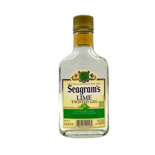 SEAGRAMS LIME TWISTED GIN 200ml