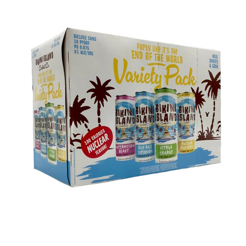 BIKINI ISLAND VARIETY PACK 8pk 12oz. Cans