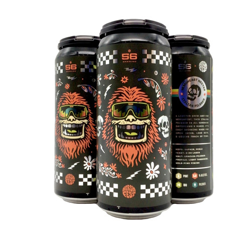 56 BREWING NERSHEAST NECTAR ITALIAN PILSNER 4pk 16oz. Cans