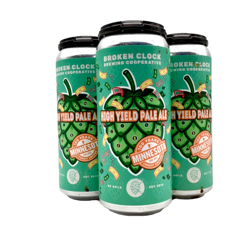 BROKEN CLOCK HIGH YIELD PALE ALE 4pk 16oz. Cans